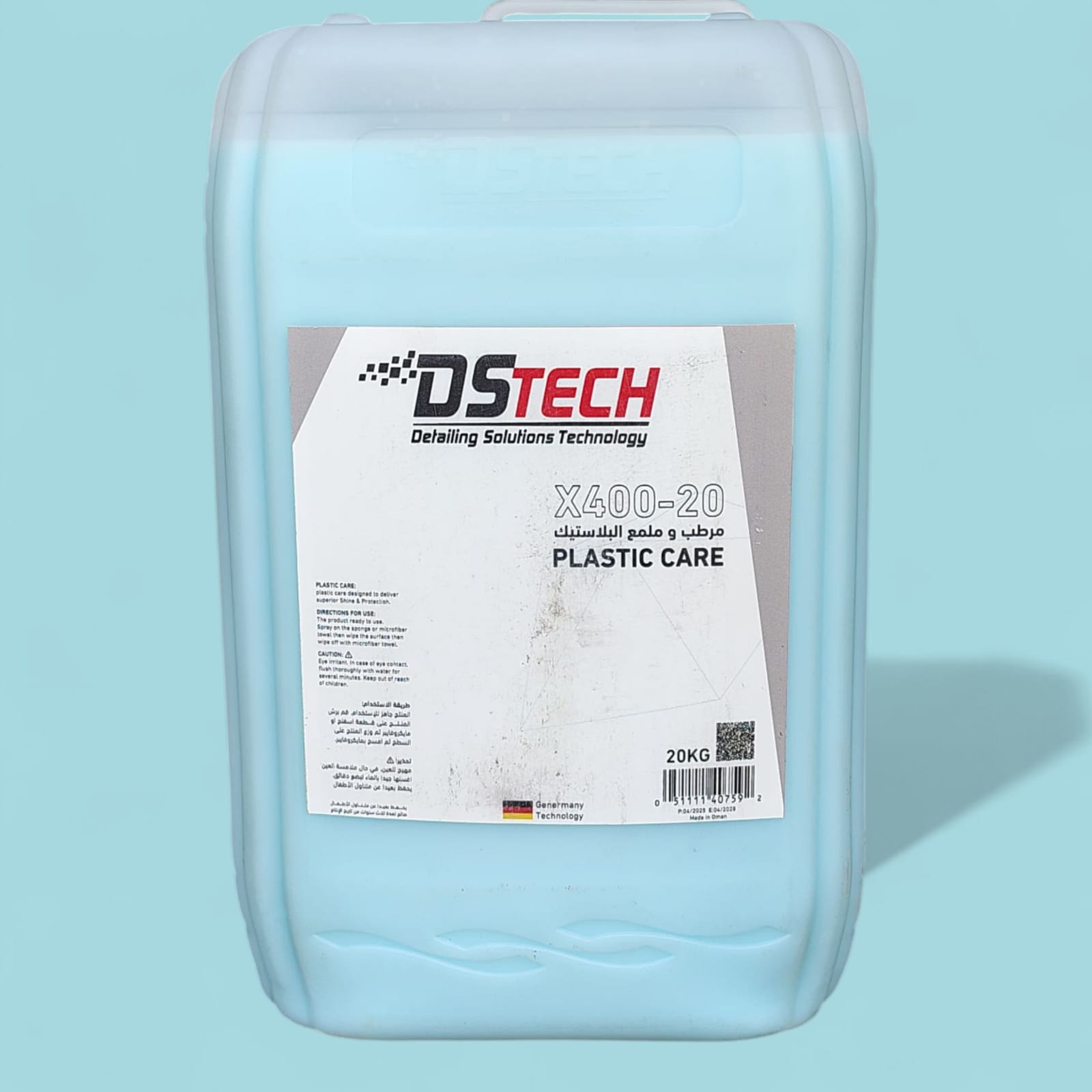DS TECH X400-20 – Plastic Care – 20KG